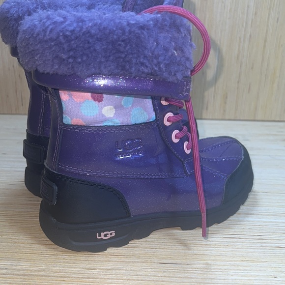 UGG Butte II Snow Duck Girls Youth Waterproof Boots - Picture 5 of 10